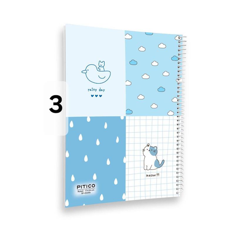 دفتر مجلد ۸۰ برگ سری مود