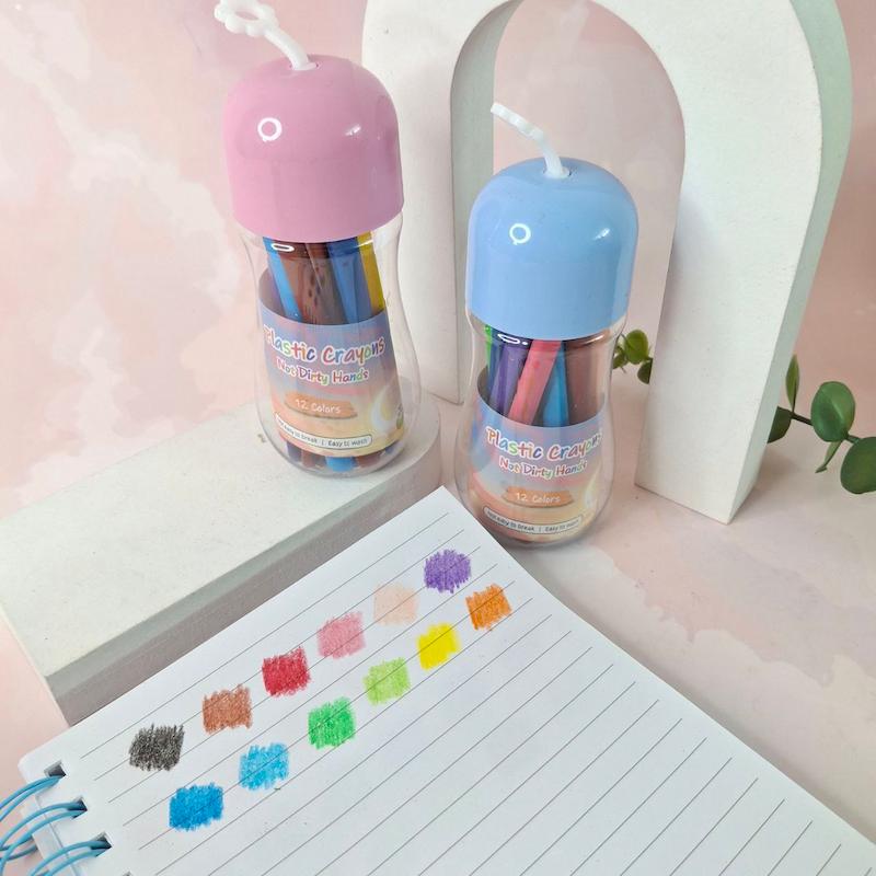 مداد شمعی سنگی جادویی ۱۲ عددی