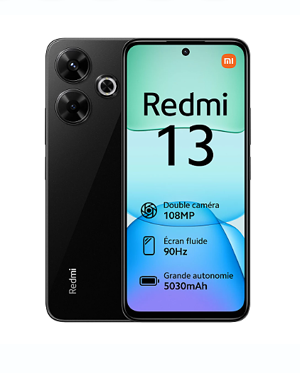 گوشی موبایل شیائومی مدل Redmi 13 4G دو سیم کارت ظرفیت 256 گیگابایت و رم 8 گیگابایت