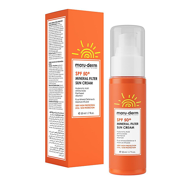 کرم ضد آفتاب spf50 مینرال مارودرم maruderm