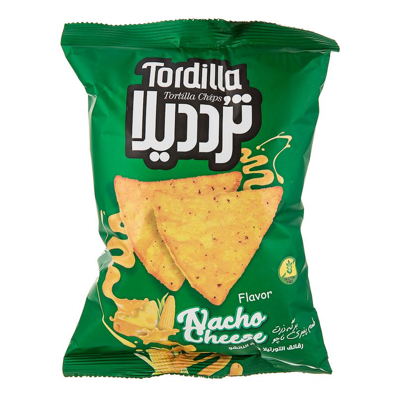 ترددیلا پنیری ناچو ( برگه ذرت ) بدون گلوتن 