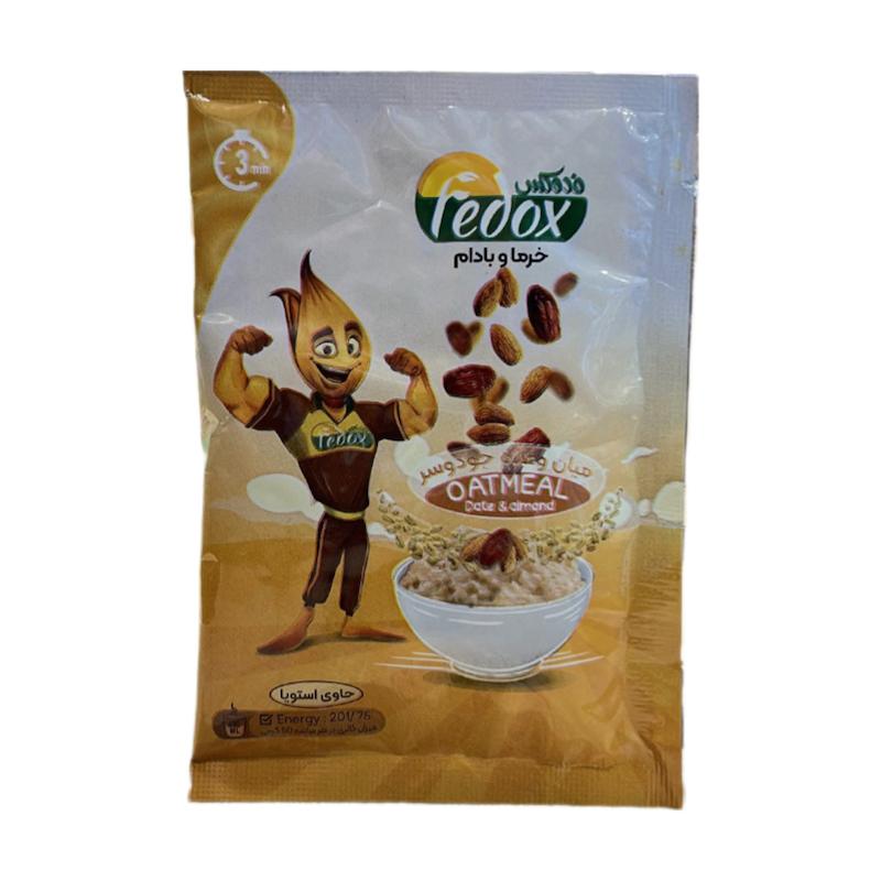 اوتمیل آماده خرما و بادام فدوکس ساشه ای 