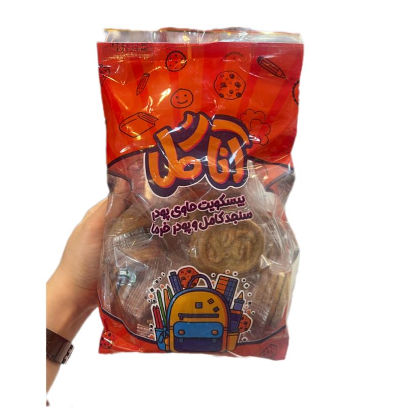 بیسکوییت حاوی پودر سنجد و خرما آناگل 