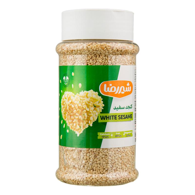 کنجد سفید  شیررضا ( غیر نمکی) 