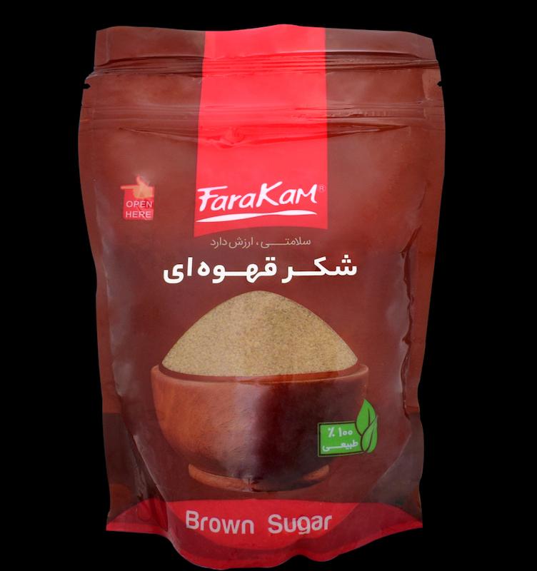 شکر قهوه ای فراکام 