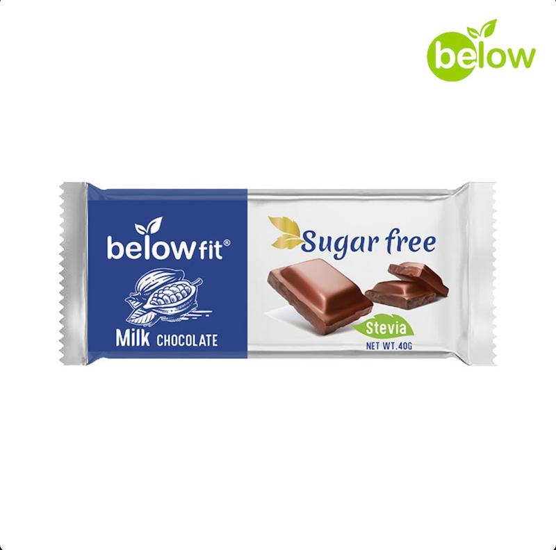 فرآورده کاکائویی شیری با شیرین‌کننده استویا بی‌لو فیت تبلت ۴۰ گرمی