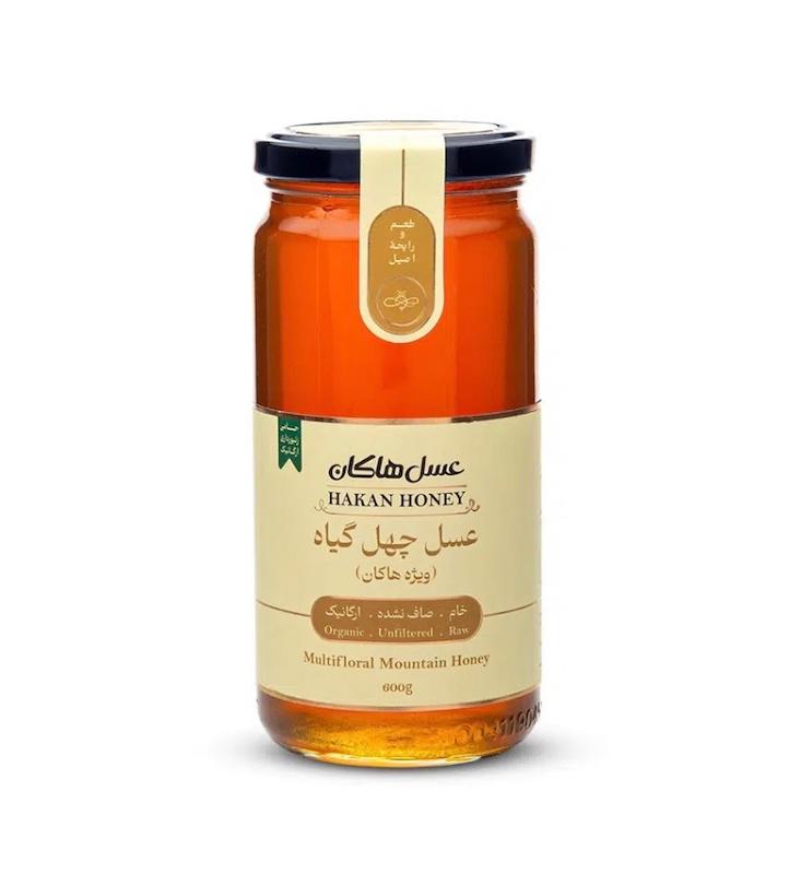 عسل چهل گیاه هاکان ۶۰۰ گرمی