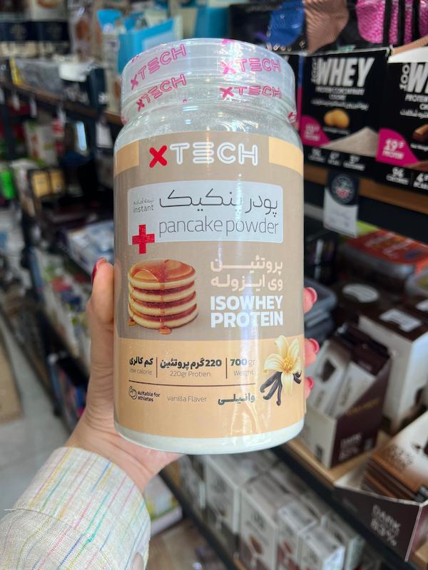 پودر پنکیک پروتئینی ( پرو پنکیک ) وانیلی ایکس تک 