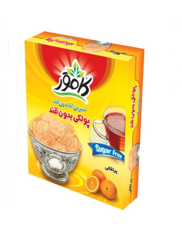پولکی پرتقالی بدون قند کامور 