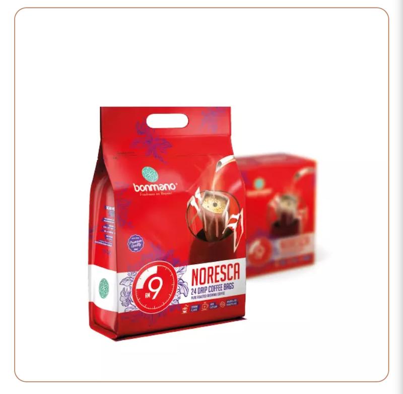 قهوه دمی چکه ای بن مانو bonmano نورسکا ۲۴ عددی