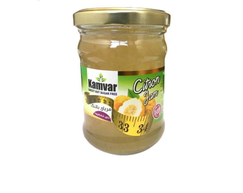 مربای بالنگ بدون قند و رژیمی کامور 