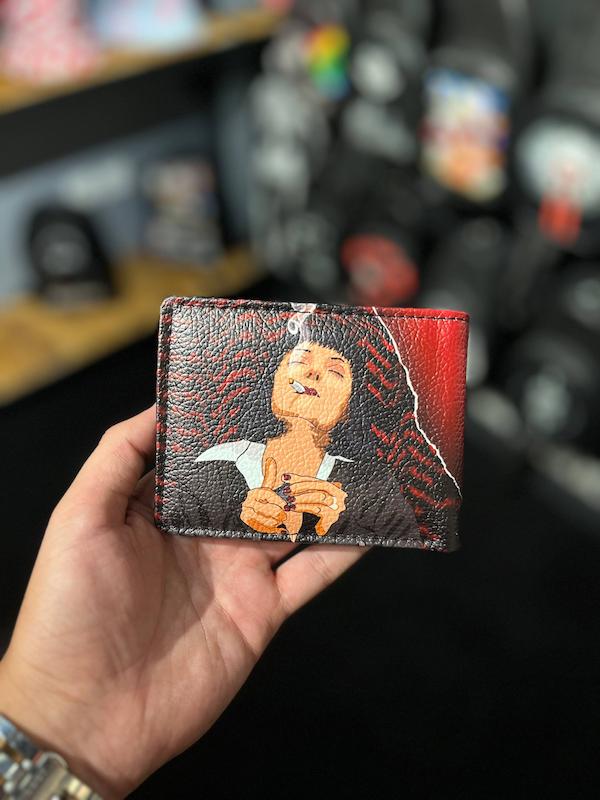 کیف پول چرم چاپی 011