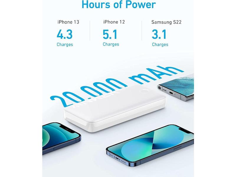 پاوربانک انکر مدل a1288h21 - anker 335 20,000 mAh