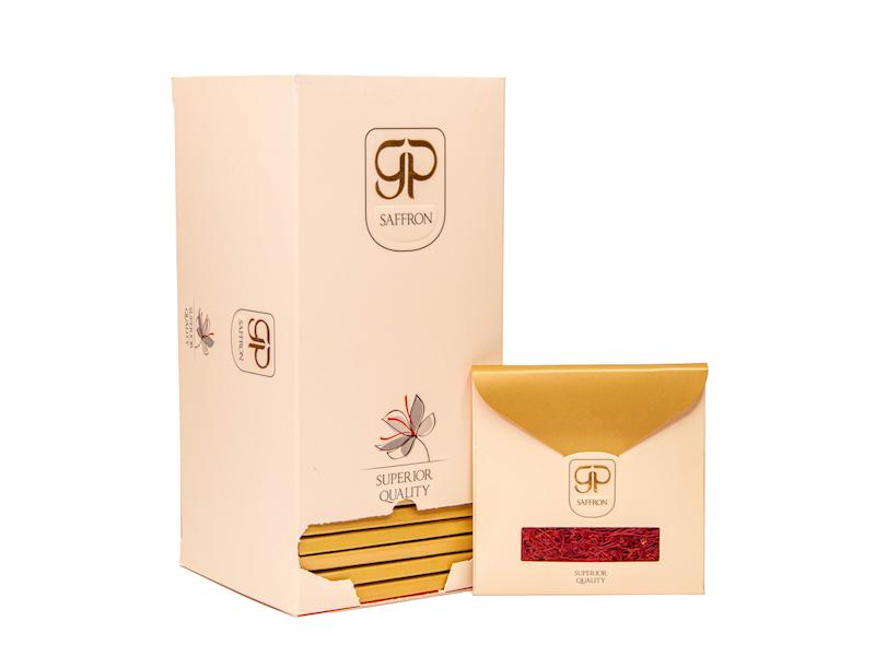 زعفران نگین باکس کیفی 24 عددی یک گرمی