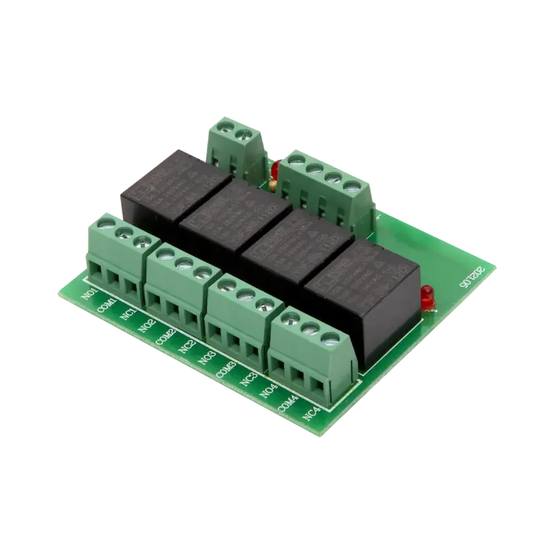 برد چهار رله واسط دزدگیر اماکن آنیک
