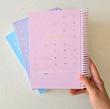 دفتر جلد سخت پاستلی