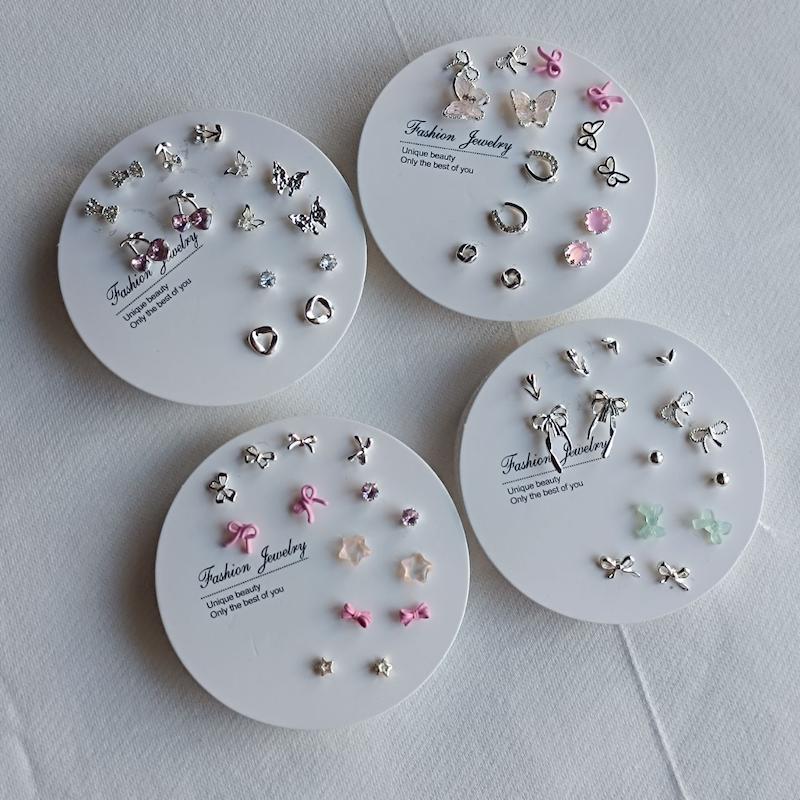 گوشواره میخ نقره پکی 🍥✨