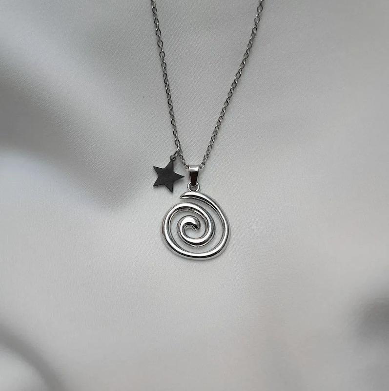 گردنبند اسپیرال ✨🍥