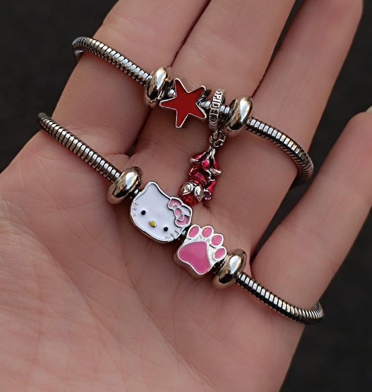 ست دستبند کیتی اسپایدرمن🎀🕸️