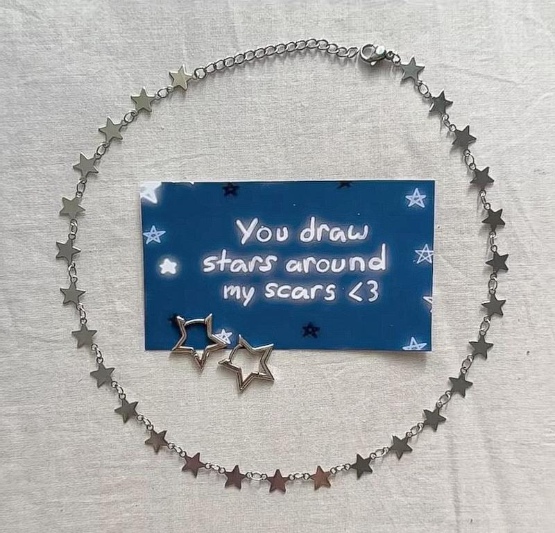 گردنبند فول ستاره ⭐