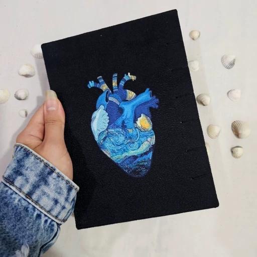 دفتر دستساز طرح قلب ونگوگ