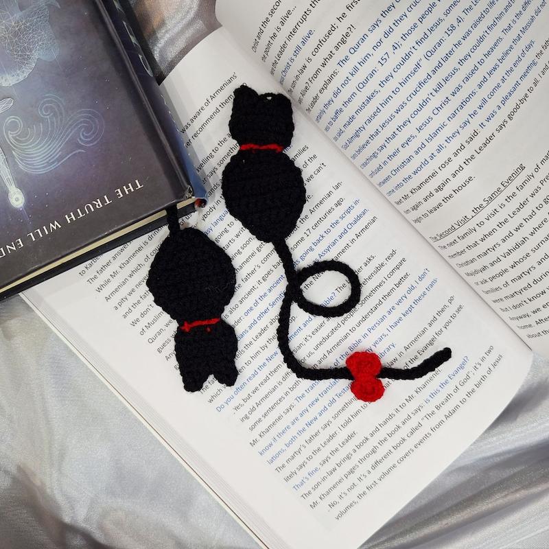 نشان کتاب گربه بافتنی