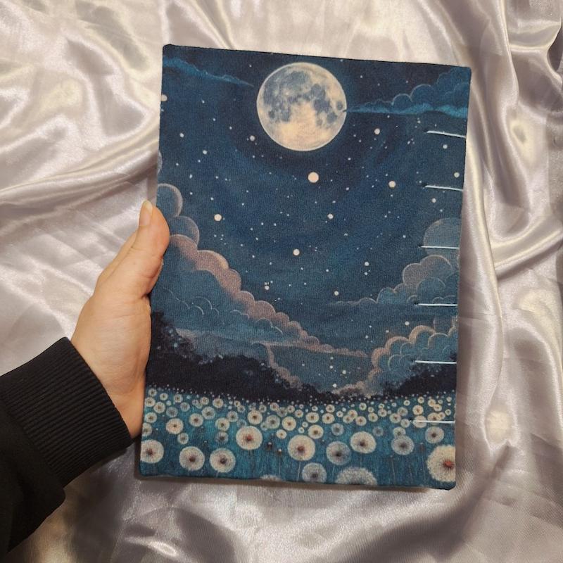 دفتر دستساز طرح ماه و قاصدک