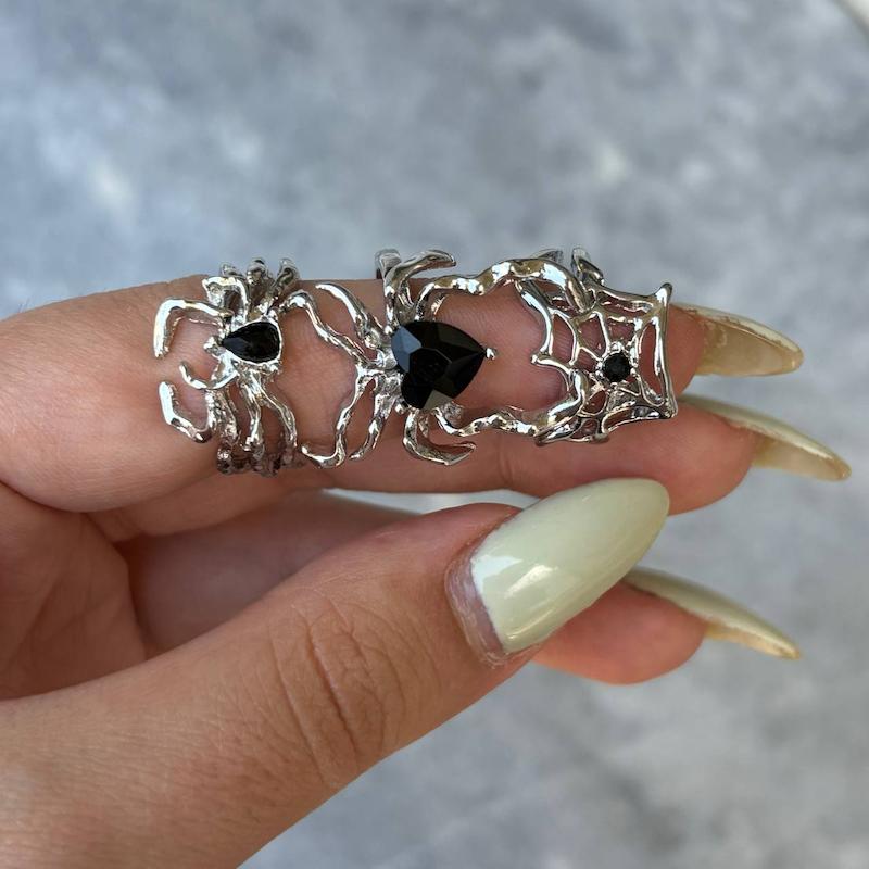 پک انگشتر عنکبوت🕷️🖤