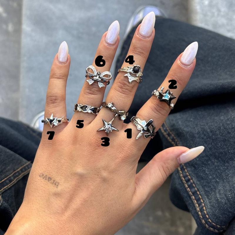 انگشتر پینترستی 4🖤✨