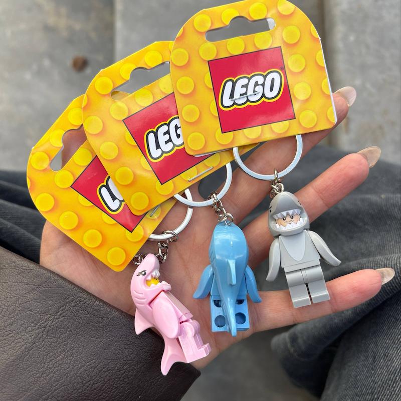 جاکلیدی لگو کوسه ای 🦈🩷