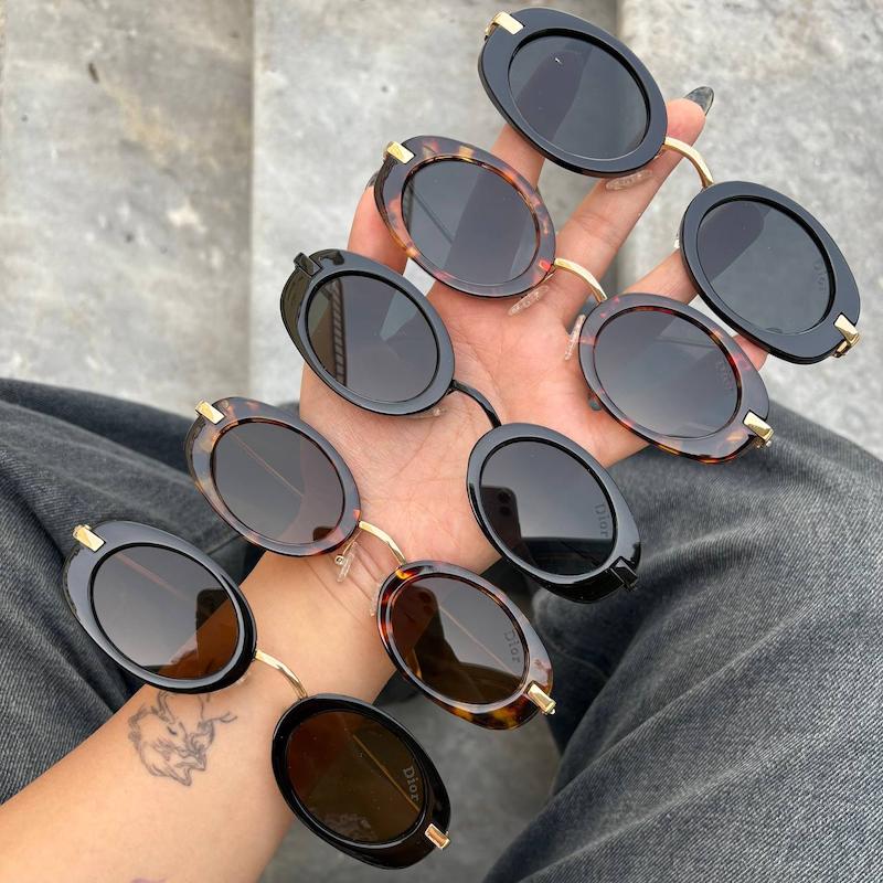 عینک آفتابی دیور دسته فلزی⛓️‍💥🕶️☀️ 