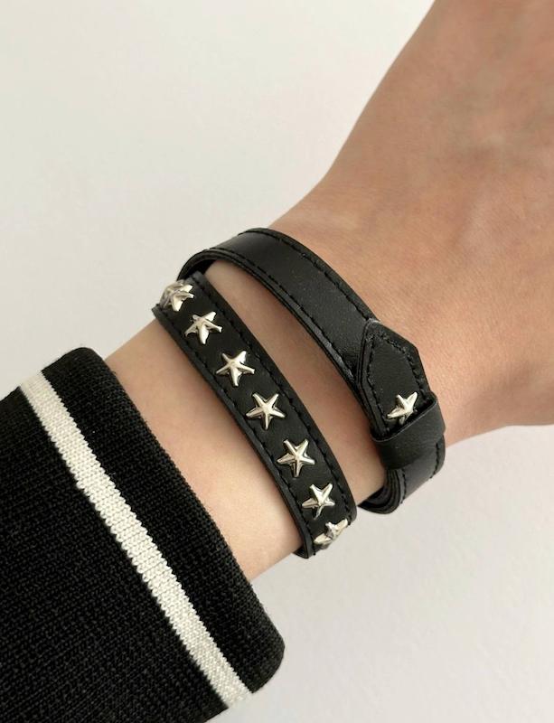 چوکر و دستبند دولاین ستاره🖤✨