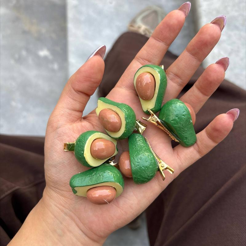 گیره مو پینترستی آوکادو🥑