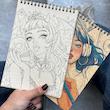 دفتر رنگ آمیزی پینترستی🎨✨