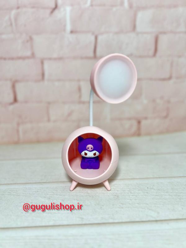 چراغ خواب و چراغ مطالعه کرومی دوحالته