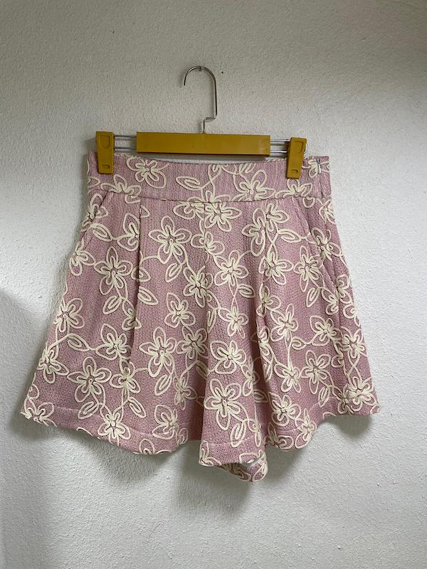 ست قیطون‌دوزی گل