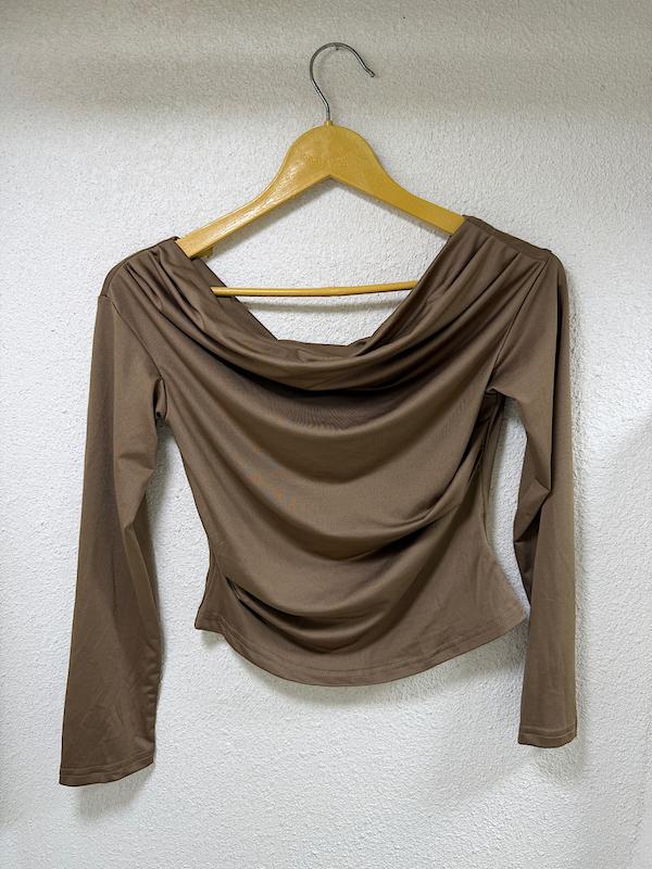 بلوز آستین بلند زنانه کشی