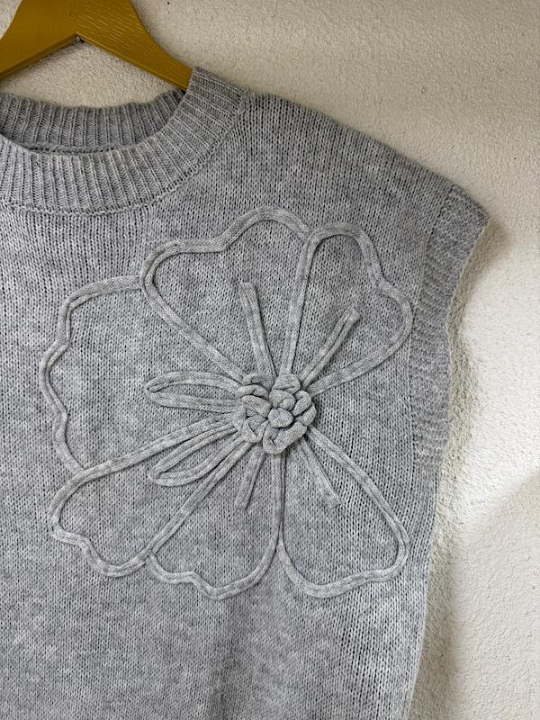 وست بافت زنانه گلدار