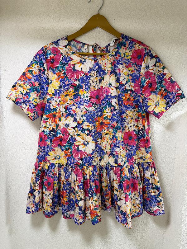 شومیز زنانه گلدار 