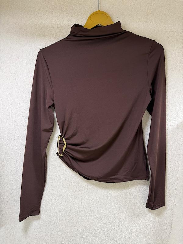 بلوز یقه اسکی زنانه یراق دار