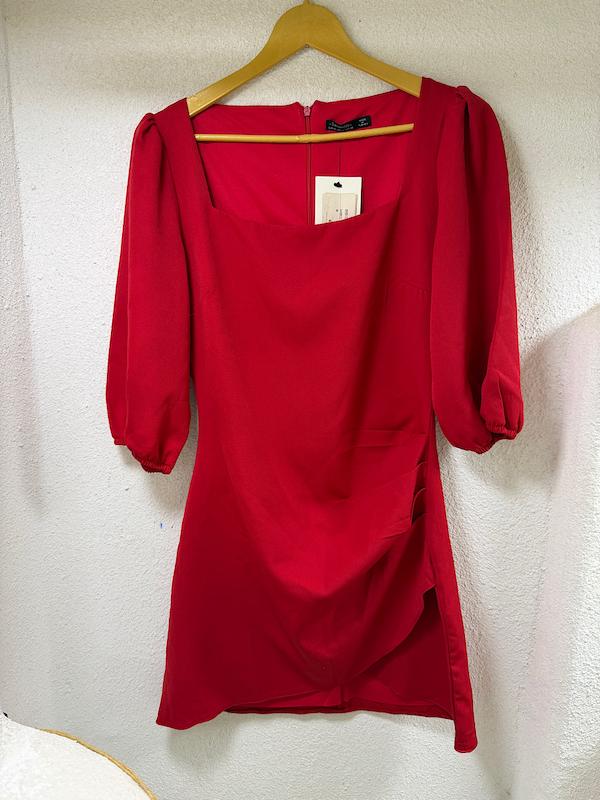 پیراهن آستین بلند قرمز