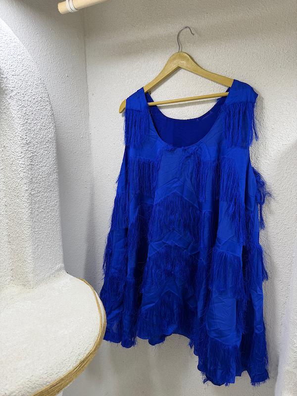 پیراهن عروسکی ریش ریش