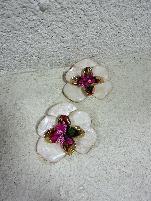 گوشواره فلزی رنگی 