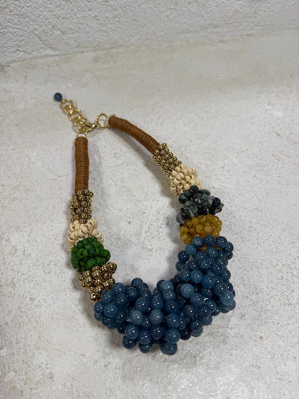 گردنبند بزرگ رنگی 