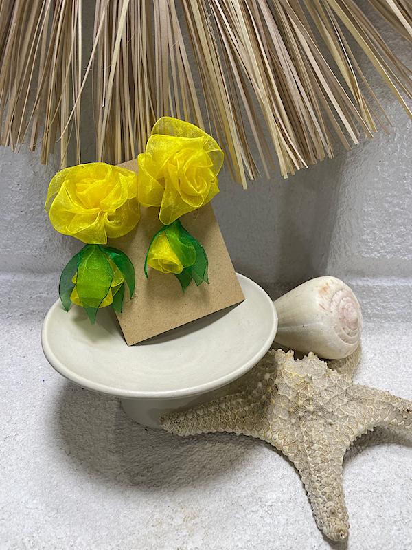 گوشواره‌ رز زرد