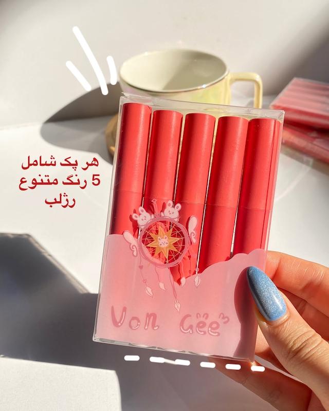 پک رژلب von gee مخملی