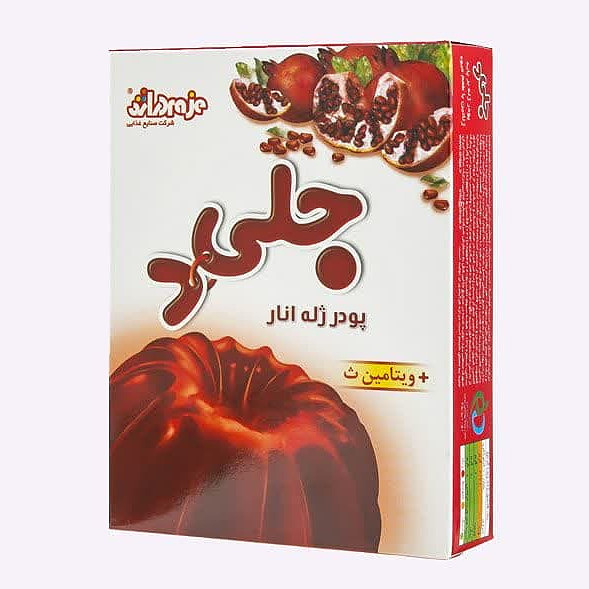 پودر ژله انار دراژه بسته 12 عددی