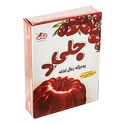 پودر ژله زغال اَخته دراژه بسته 12 عددی