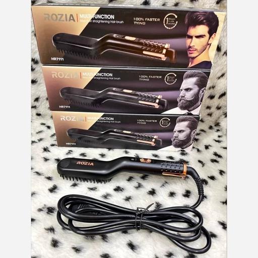 برس حرارتی ریش روزیا ROZIA مدل HR7111 و مدل HR7110   اتو ریش  اتو مو   حالت دهنده مو 