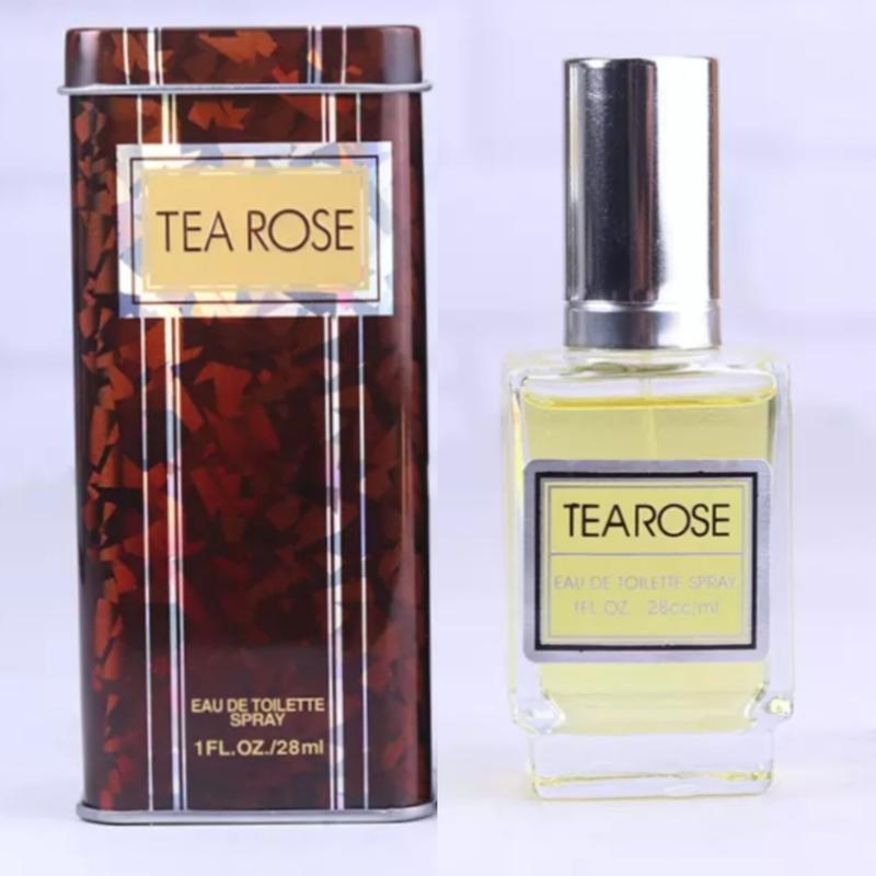 ادکلن تیروز اصل آمریکایی تیروس 28 میل Tea Rose اصل اصل و شرکتی 